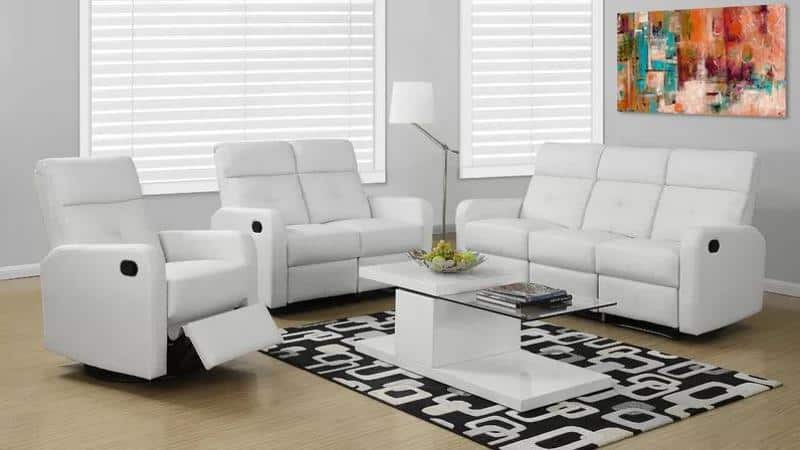 MONARCH SPECIALTIES INC. RECLINING SOFA