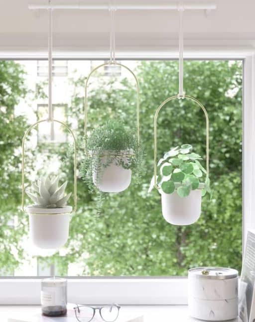 Triflora Hanging Melamine Wall Planter