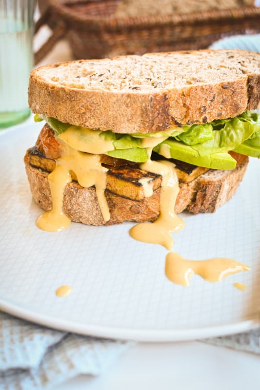 Balsamic Tofu Sandwich 3