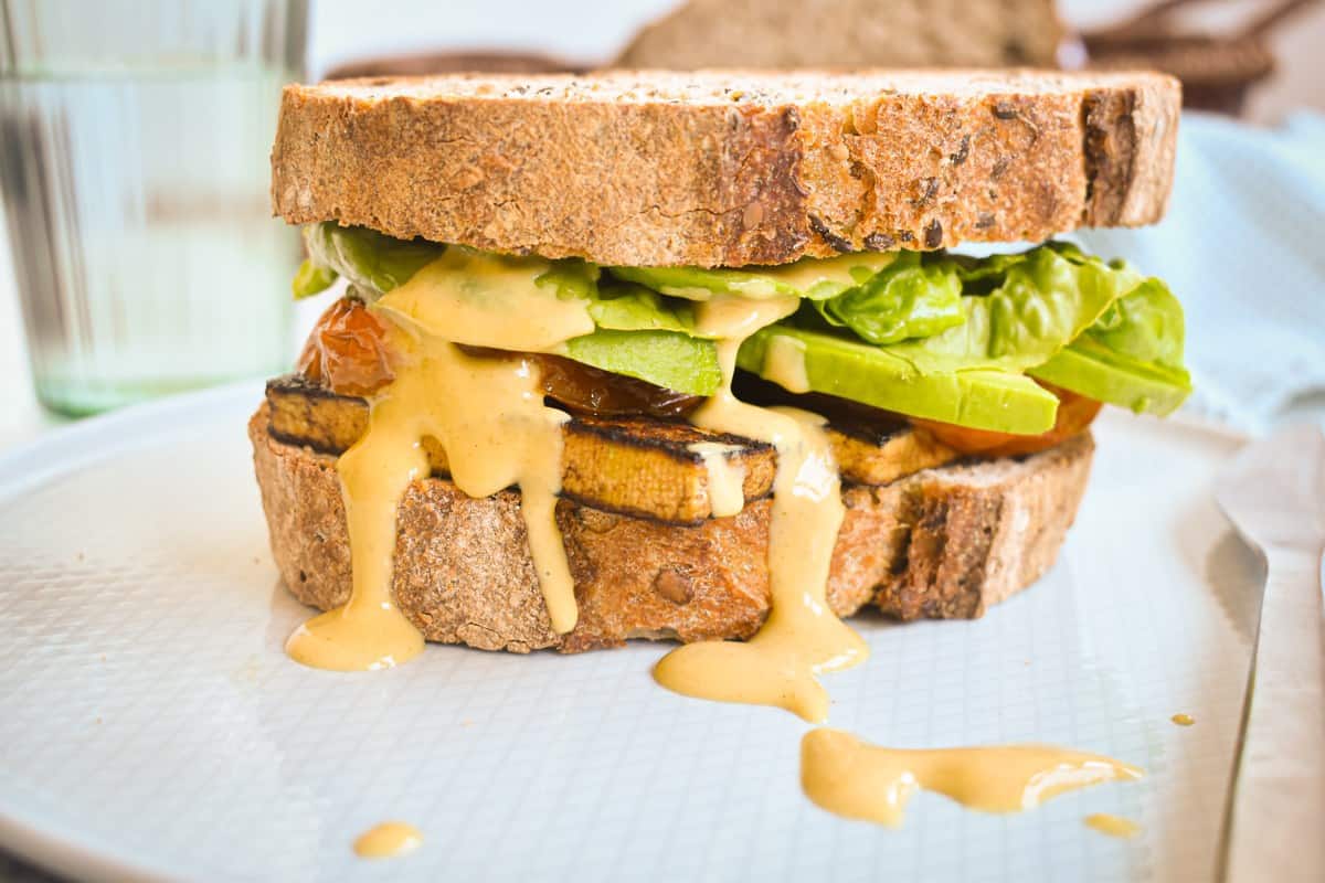 Balsamic Tofu Sandwich 4