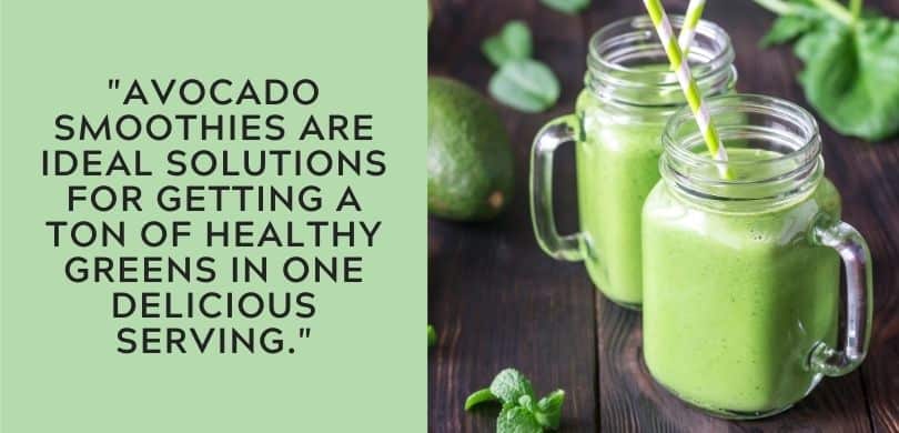 Avocado smoothie