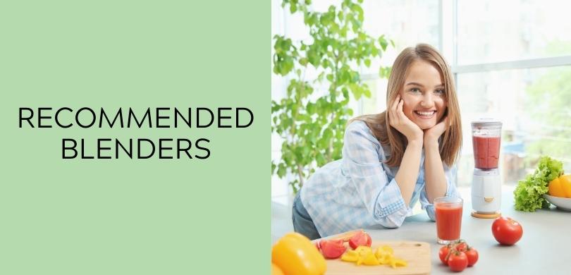 Recommended Blenders