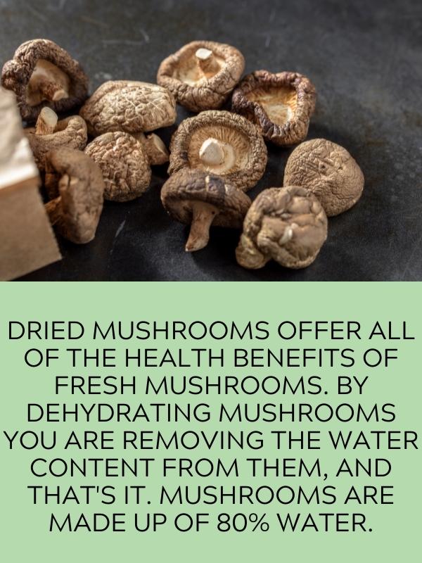 dried shiitake mushrooms