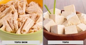 tofu skin vs tofu