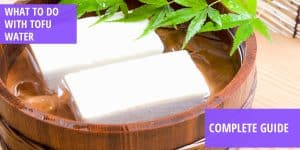 what to do with tofu water